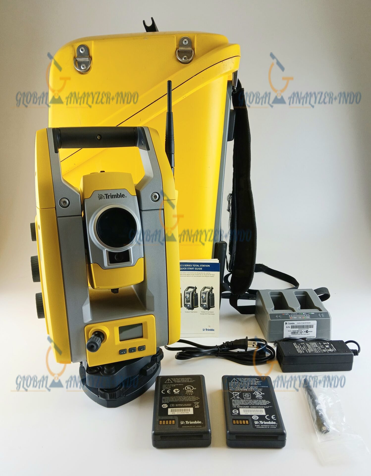 Trimble S5 DR+ 3″ robotic reflectorless total station