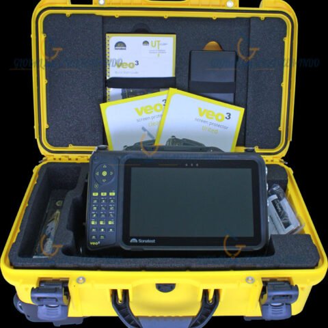 Veo3 ultrasonic flaw detector with live TFM and multi-technique imaging