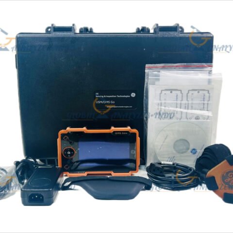 KrautKramer GE DMS GO+ ultrasonic thickness gauge measuring metal thickness