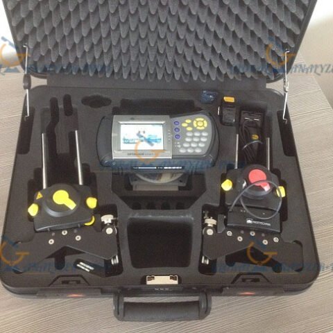 Optalign Smart RS5 complete laser shaft alignment system with sensors and accessories