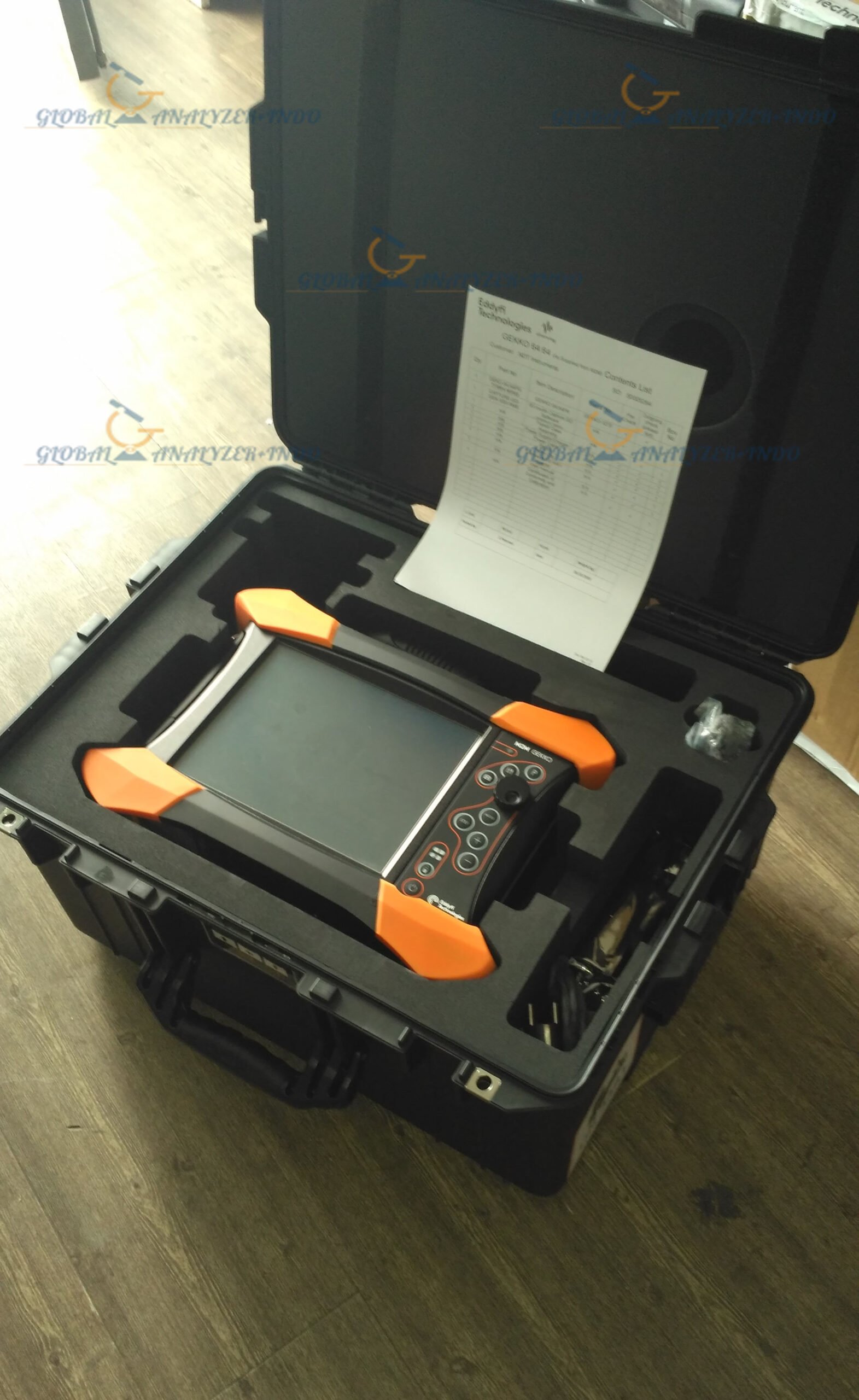 EddyFi M2M Gekko used for phased array weld inspection