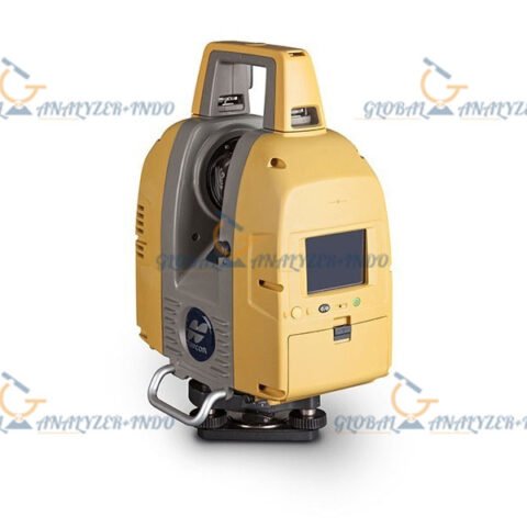 Topcon GLS-2200 3D Laser Scanner in the field capturing detailed scans.