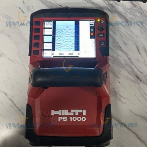 Hilti PS 1000 X-Scan concrete scanner performing high-resolution subsurface imaging