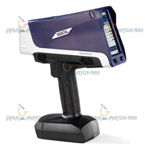 Olympus Vanta Core handheld XRF analyzer in industrial setting