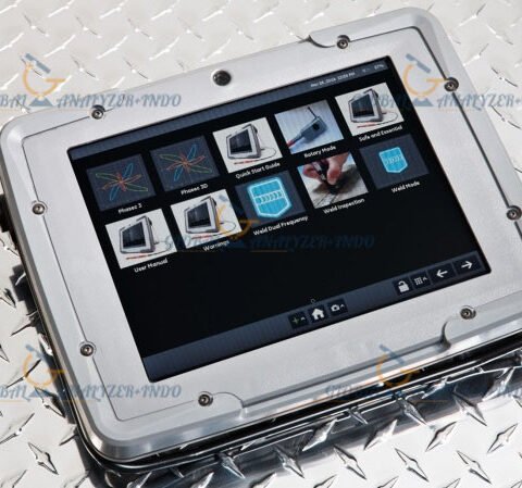 Waygate Technologies Mentor EM eddy current flaw detector used for surface inspection