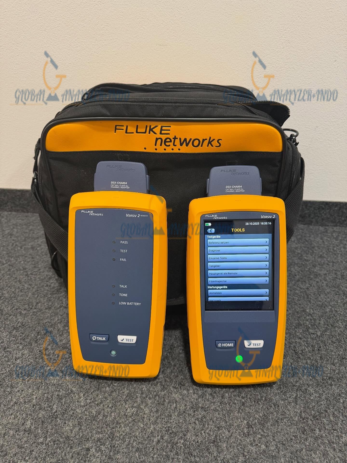 Fluke Networks DSX2-5000 CableAnalyzer front view