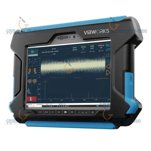 VibWorks vibration data analysis screen