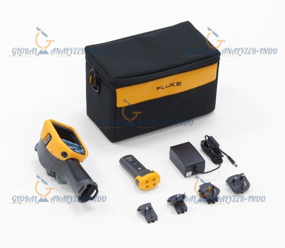 Fluke TiS65 thermal imager displaying infrared image