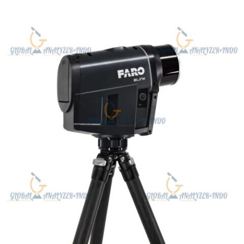 FARO Blink imaging laser scanner capturing indoor 3D environment