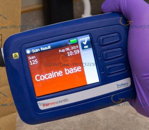 Thermo Scientific TruNarc handheld narcotics analyzer used by law enforcement